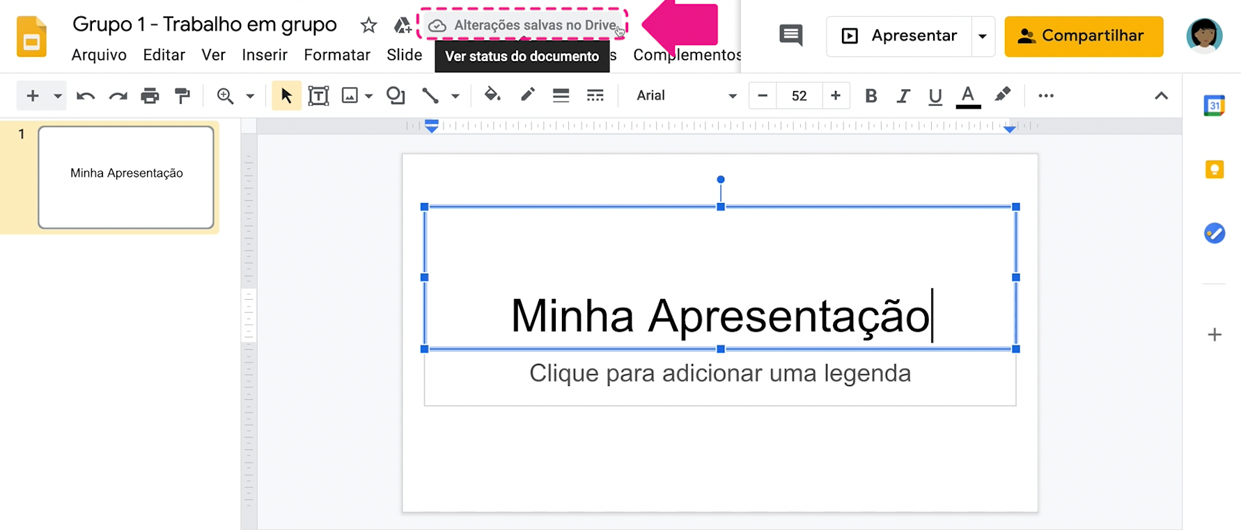 Como criar trabalhos em grupo no Google Sala de Aula 16